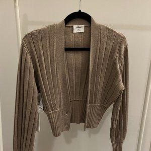 Aritzia Wilfred Thais Plunge Front Cardigan